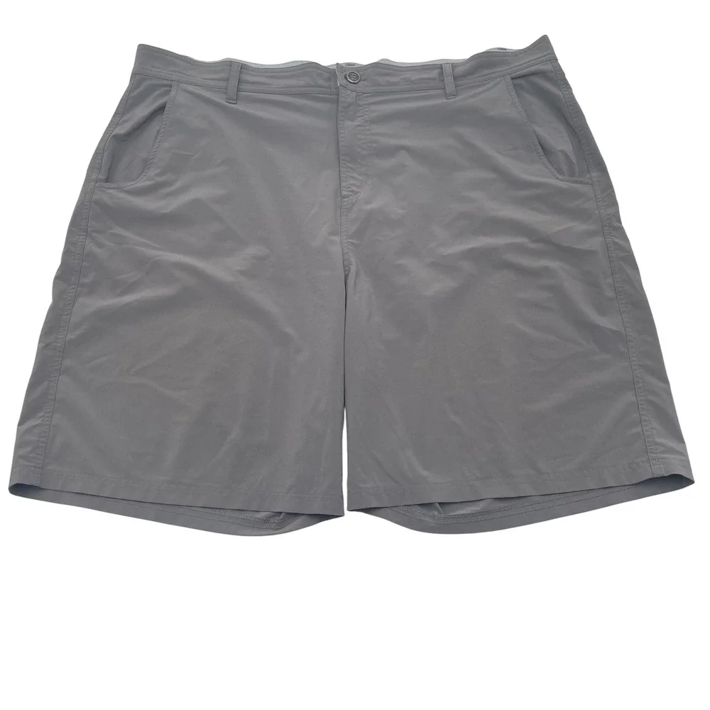 Free Fly Mens Breeze Shorts Size 42 Gray Polyester Spandex Lightweight Golf